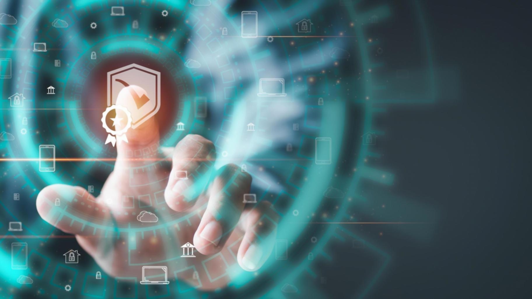 Modern learning environment with technology equipment and collaborative workspace setup